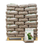 Biomasa Forestal- Palet de 70 sacos de 15 kg