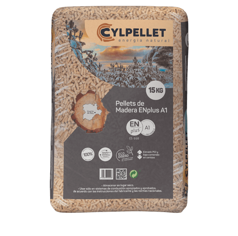 CYL Pellet – Palet de 77 sacos de 15 kg