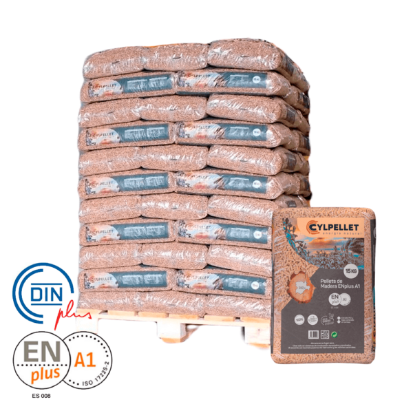 CYL Pellet – Palet de 77 sacos de 15 kg