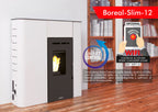 Estufa de pellets Boreal Slim 12