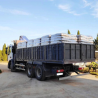 2 Camiones con 48 Palets de 3696 sacos de 15kg certificado DIN ENplus A1